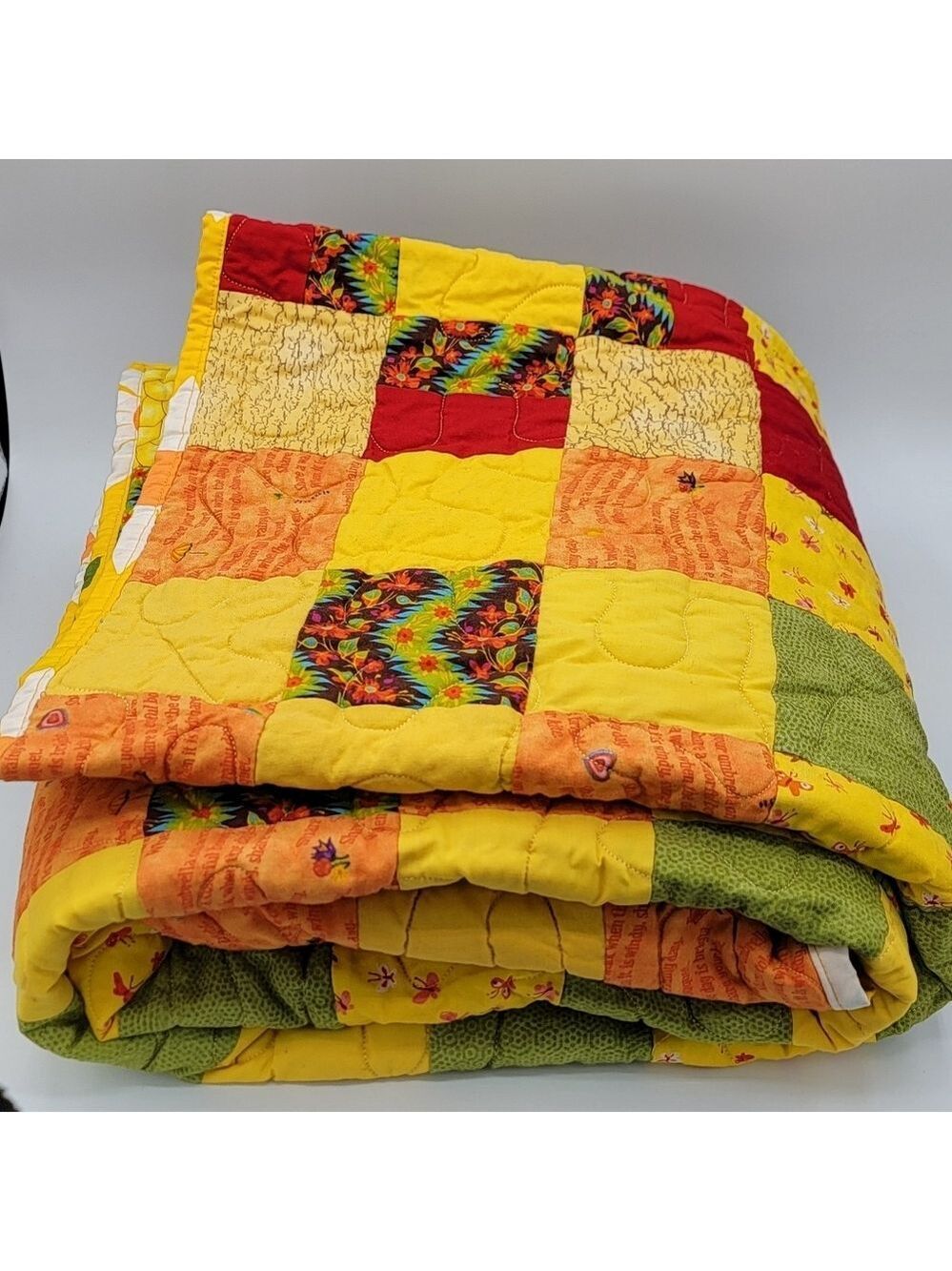 Colorful Patchwork Quilt #3071